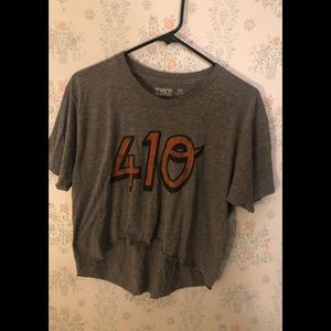 410 Baltimore Orioles Crop Tee